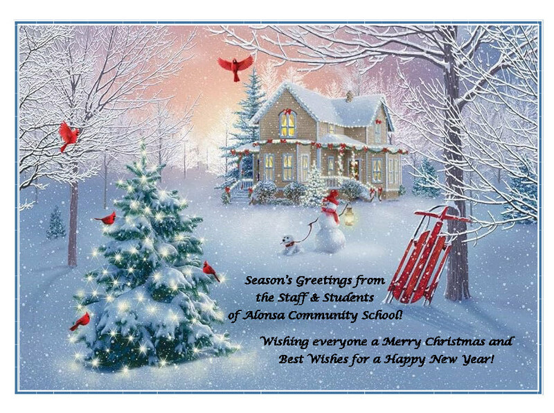 Christmas greetings card