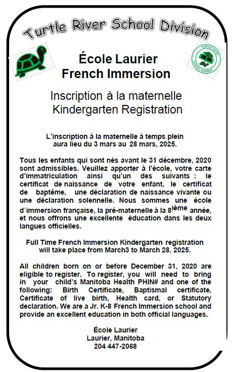 Kindergarten Registration poster