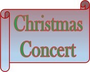 Christmas concert graphic