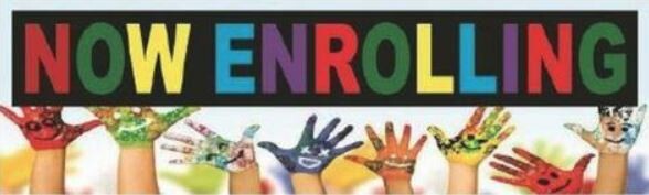 Now Enrolling Graphic